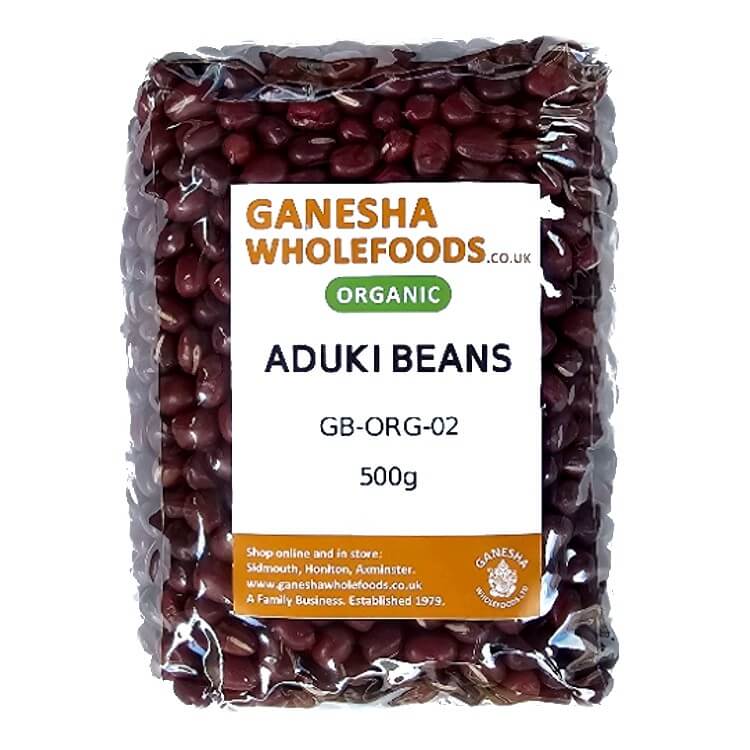 Aduki Beans Dried Organic 500g