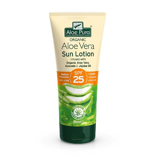 Aloe Vera Sun Lotion SPF25 200ml