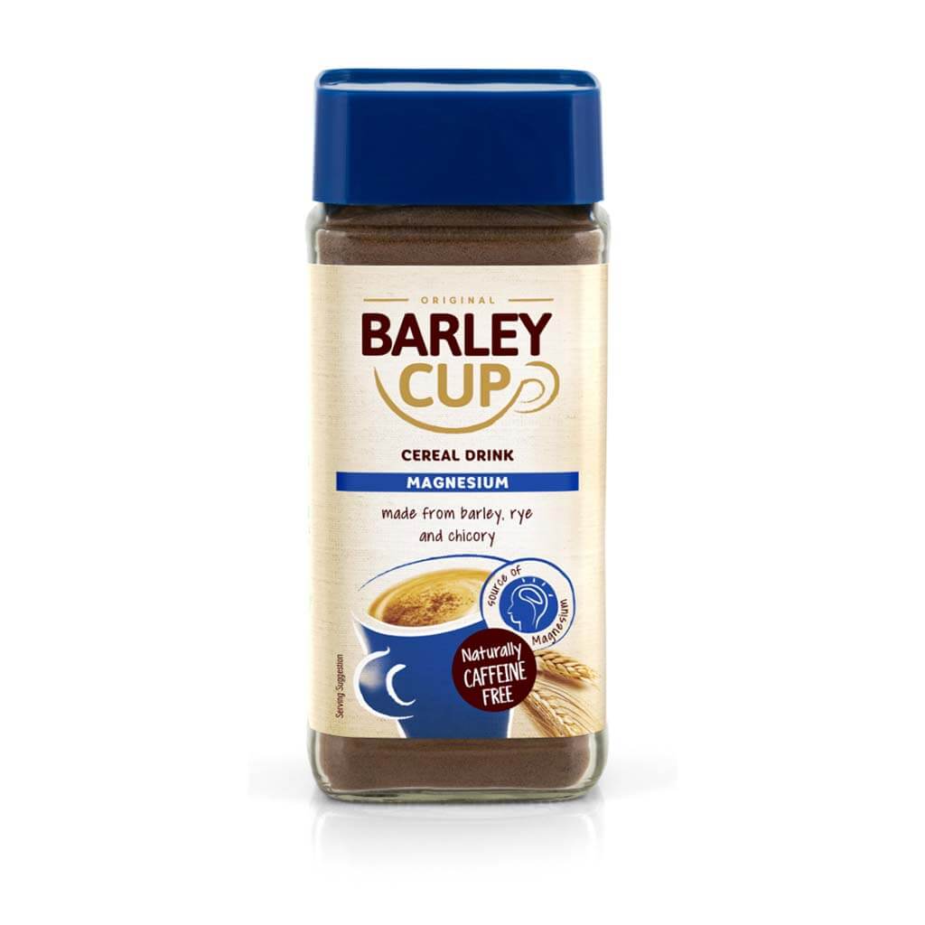 Barleycup Magnesium 100g. Made from barley, rye and chicory.