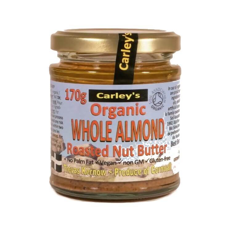 Carley's Almond Butter Roasted Organic 170g