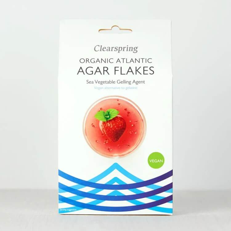 Clearspring Agar Flakes Gelling Agent Organic 30g