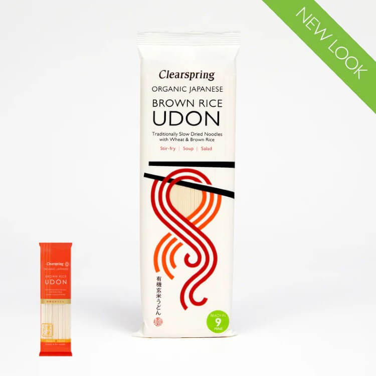 Clearspring Brown Rice Udon Noodles Organic 200g