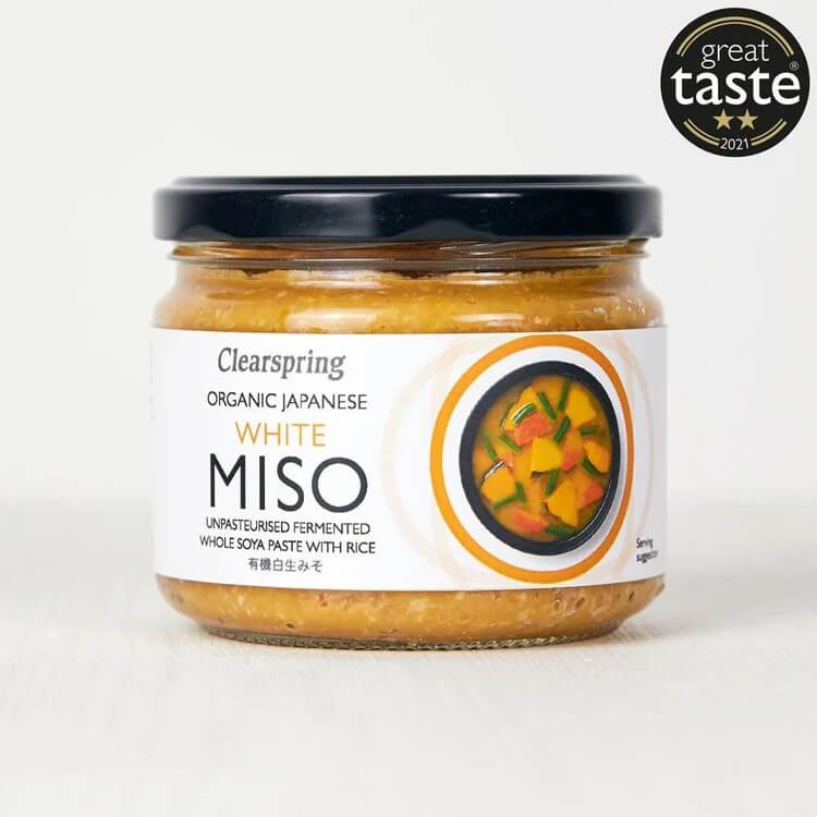 Clearspring White Miso Organic Unpasteurised 270g