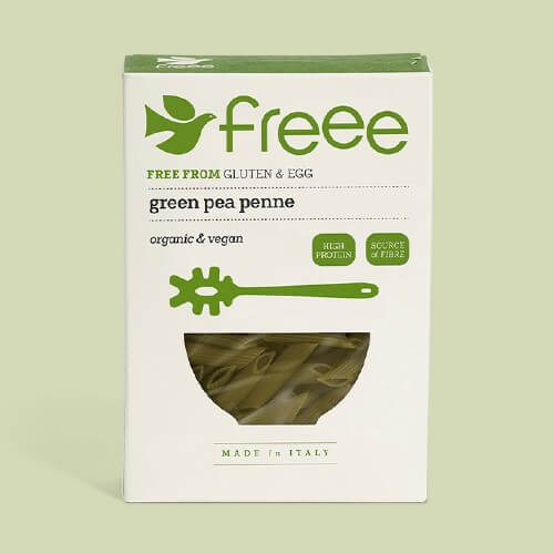 Doves Green Pea Penne Gluten Free Organic 250g