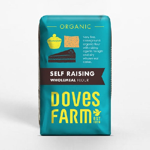Doves Self Raising Wholemeal Flour Organic