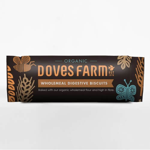 Doves Wholemeal Digestive Biscuits Organic 400g