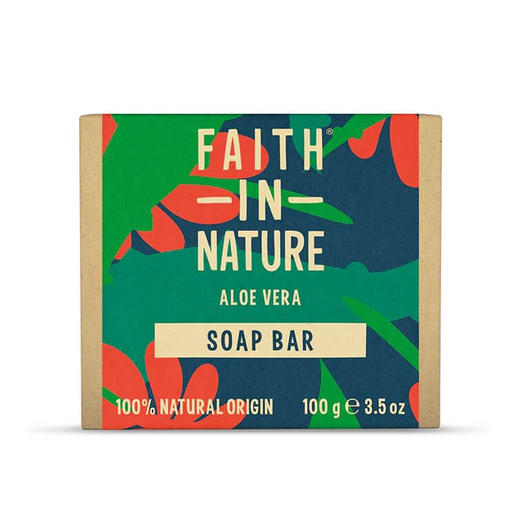 Faith in Nature Aloe Vera Soap Bar 100g