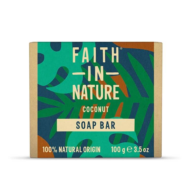Faith in Nature Coconut Soap Bar 100g