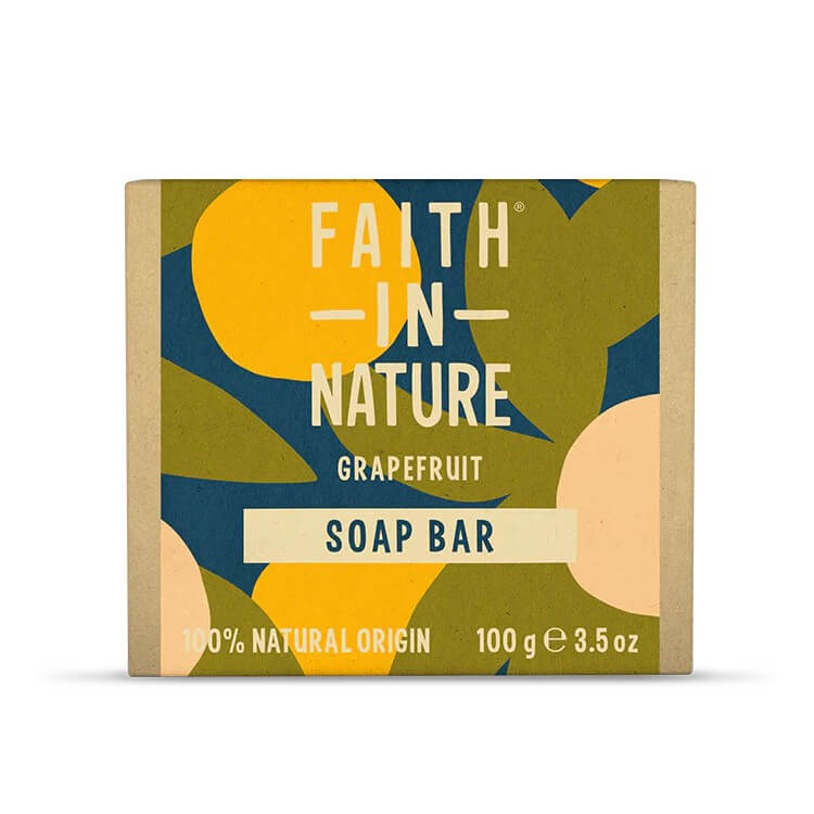 Faith in Nature Grapefruit Soap Bar 100g
