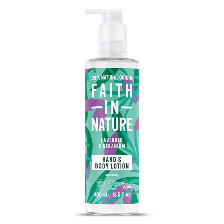 Faith in Nature Lavender & Geranium Hand & Body Lotion 400ml