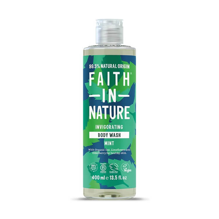Faith in Nature Mint Body Wash 400ml