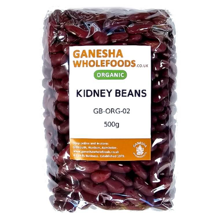 Kidney Beans Dried Organic 500g