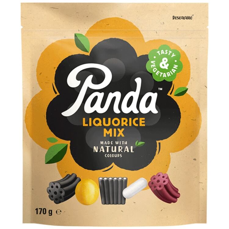 Panda Liquorice Mix 170g