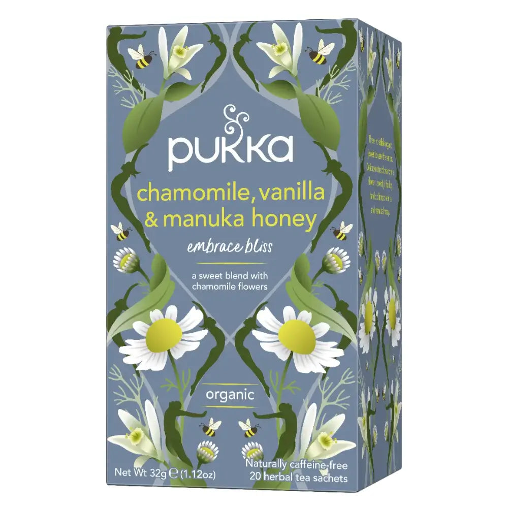 Pukka Tea Chamomile, Vanilla & Manuka Honey