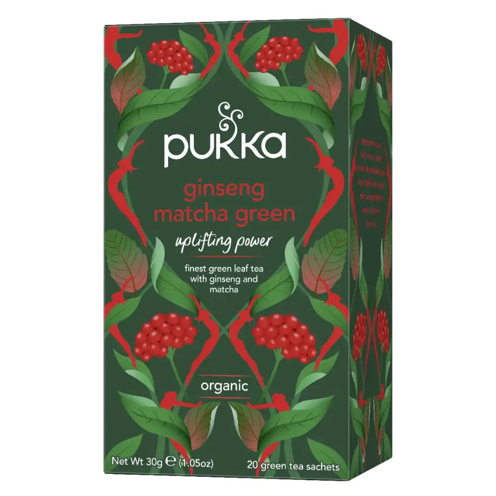 Pukka Tea Ginseng Matcha Green