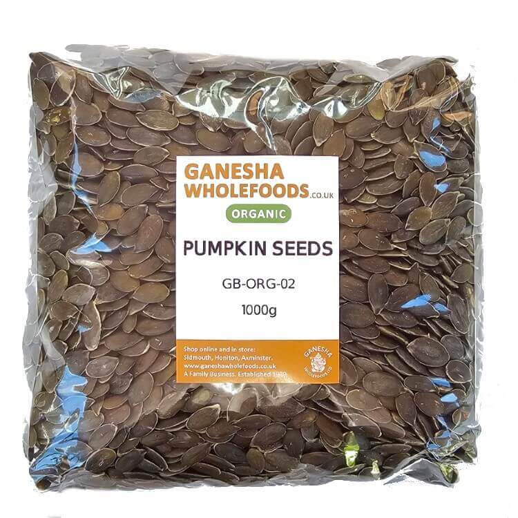 Pumpkin Seeds Organic 1000g