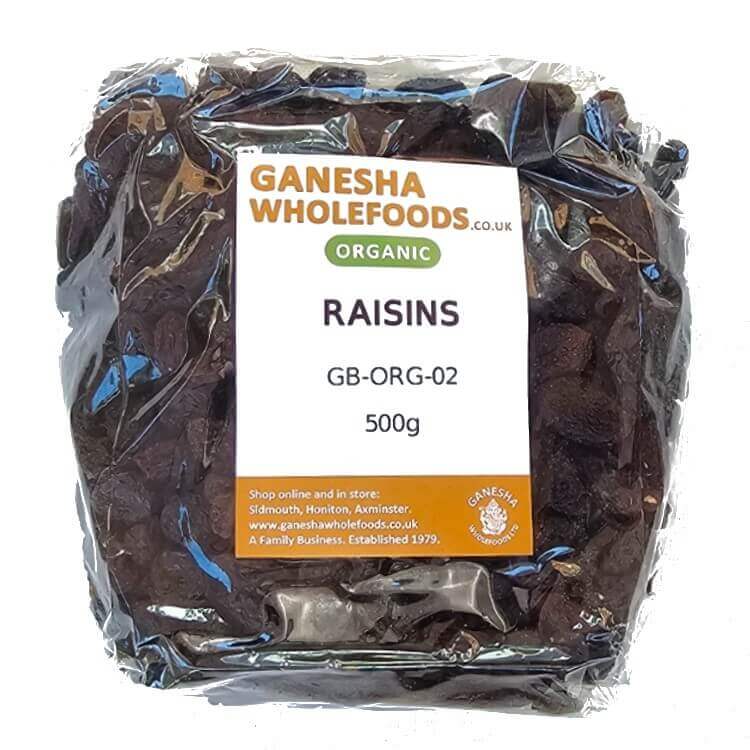 Raisins Organic 500g