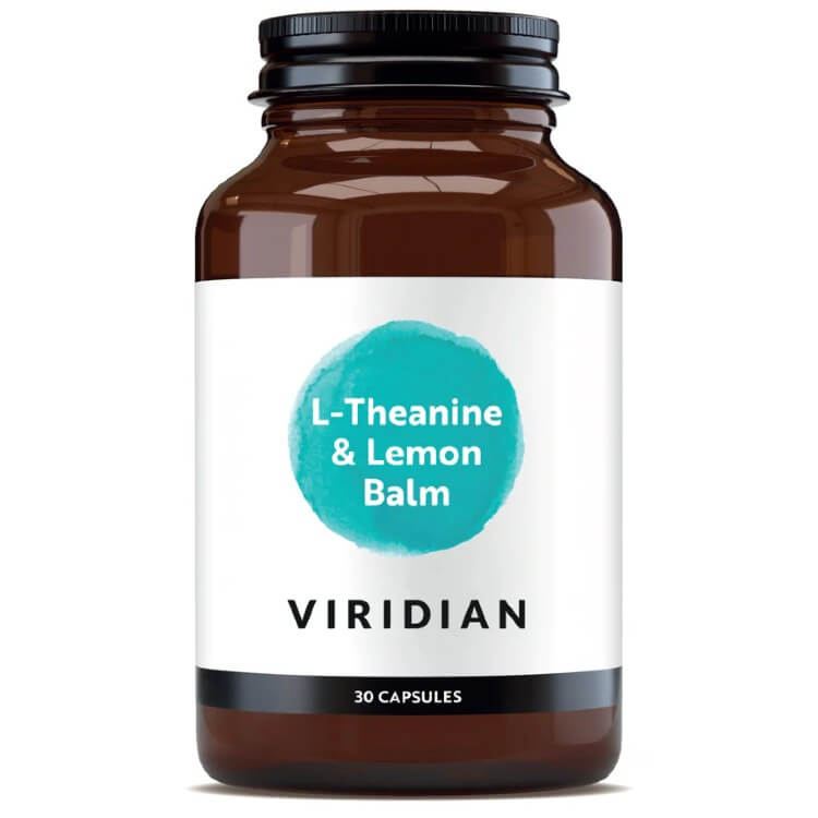 Viridian L-Theanine & Lemon Balm 30 capsules