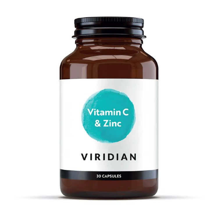 Viridian Vitamin C & Zinc 30 capsules