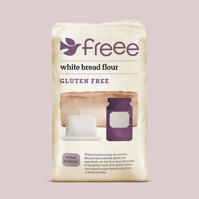 Doves Freee Gluten Free White Bread Flour 1kg pack