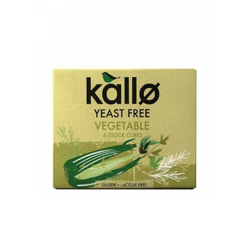 Kallo Yeast Free Vegetable Stock Cubes 66g