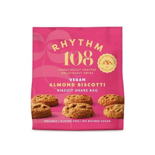 Rhythm 108 Almond Biscotti Biscuits 135g
