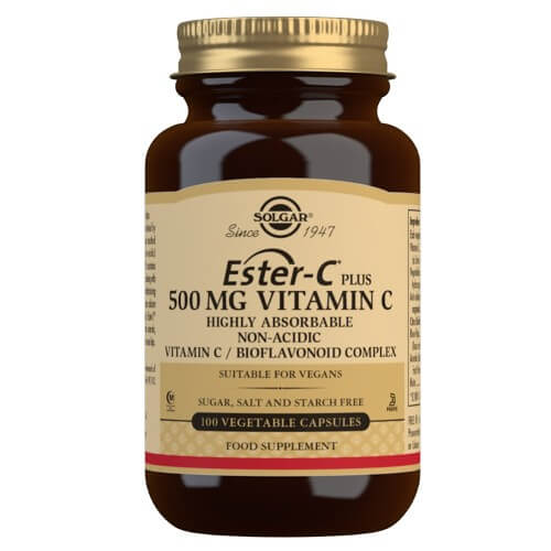 Solgar Ester-C 500mg (Vitamin C) 100 capsules