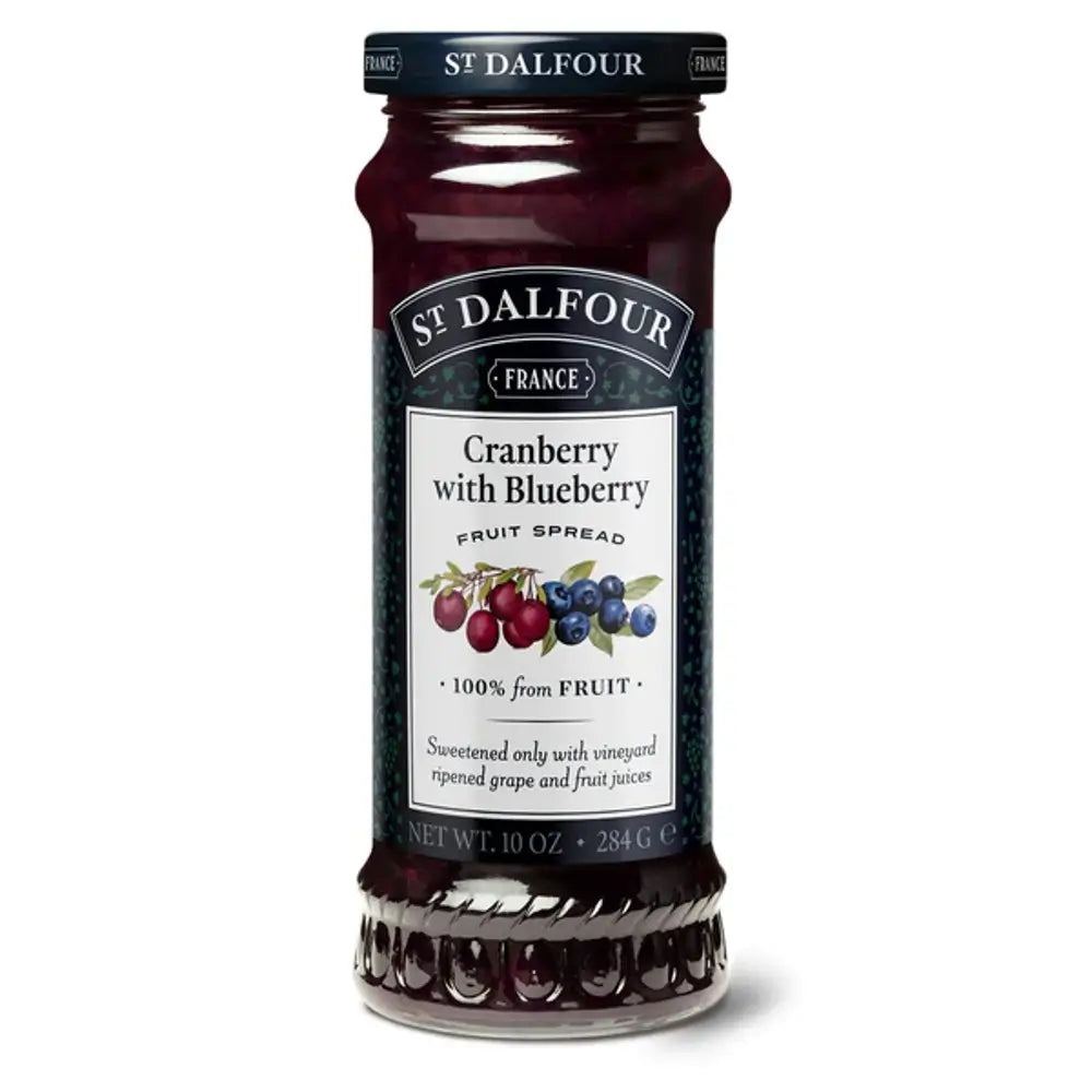 St. Dalfour Cranberry & Blueberry Preserve 284g