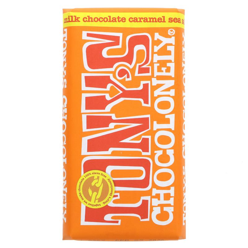 Tony's Chocolonely Milk Caramel Sea Salt