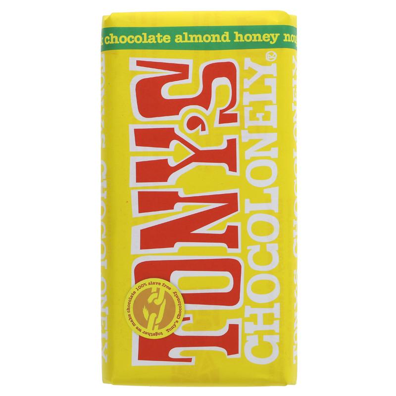 Tony's Chocolonely Milk Almond Honey Nougat