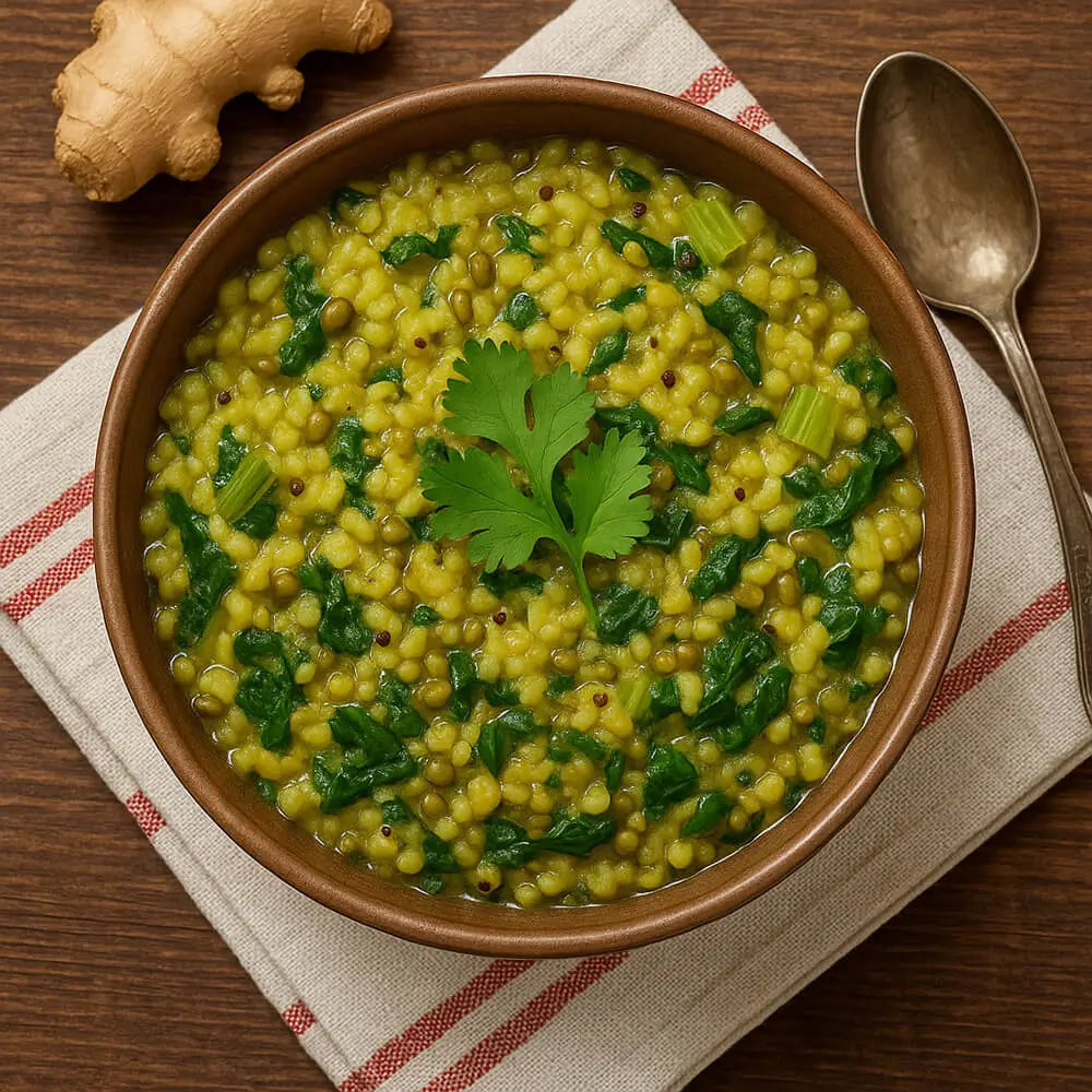 Organic Spring Vegetable Kitchari Recipe