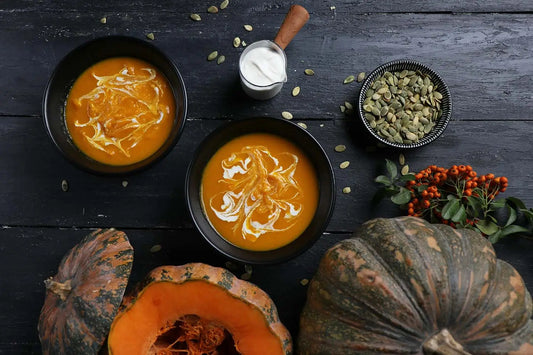 Recipe for Pumpkin and Red Lentil Soup with Spices - Ganesha Wholefoods
