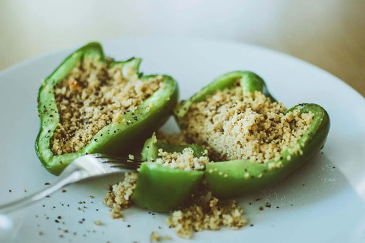 Stuffed Bell Peppers Recipe - Ganesha Wholefoods