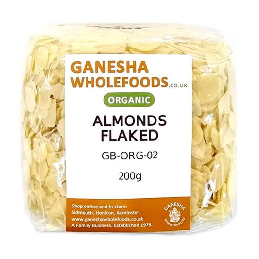 Almonds Flaked Organic 200g
