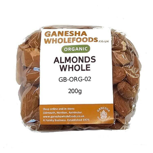 Almonds Whole Organic 200g