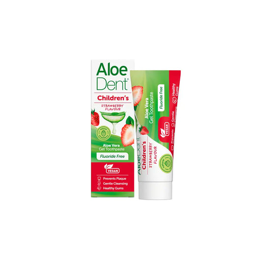 AloeDent Children's Strawberry Toothpaste 50ml