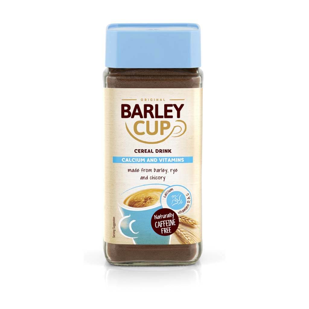 Barleycup Calcium & Vitamins 100g. Made from barley, rye and chicory.