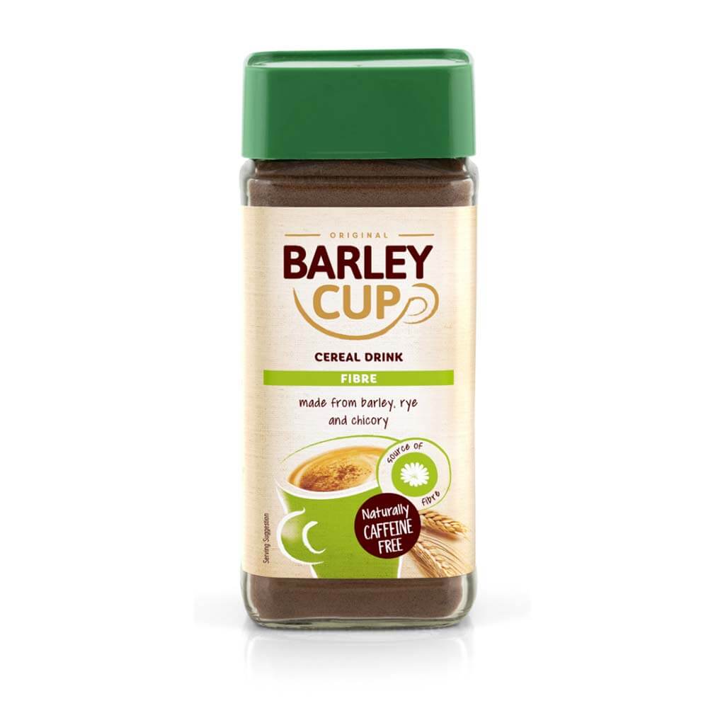 Barleycup Fibre 100g. Made from barley, rye and chicory.