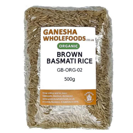 Rice - Basmati Brown Organic 500g
