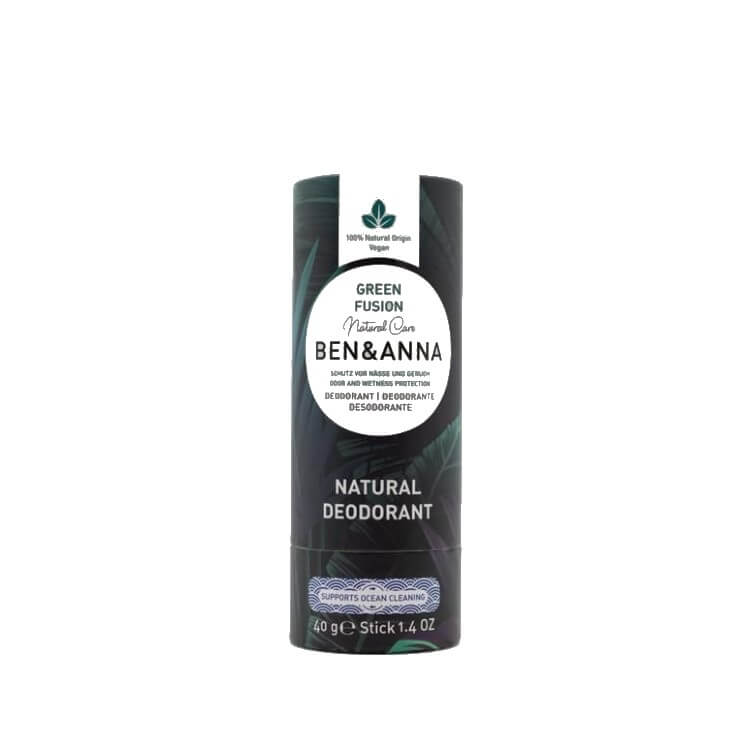 Ben & Anna Green Fusion Deodorant Stick 40g