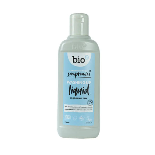 Bio-D Washing-Up Liquid Fragrance Free 750ml