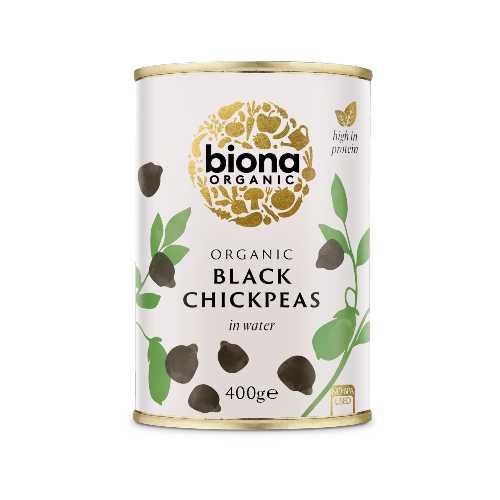 Biona organic Black Chickpeas 400g