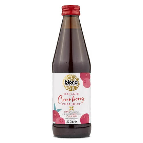 Biona Pure Cranberry Juice Organic 330ml