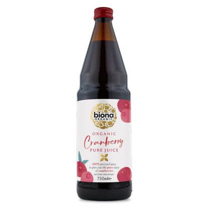 Biona Pure Cranberry Juice Organic 750ml