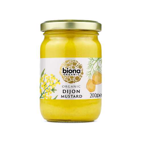 Biona Dijon Mustard Organic 200g