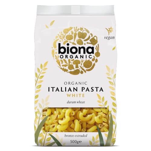 Biona Macaroni Pasta White Organic 500g