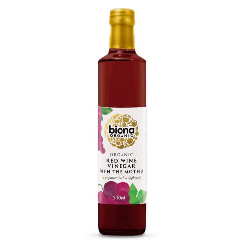 Biona Red Wine Vinegar Organic with the mother 500ml