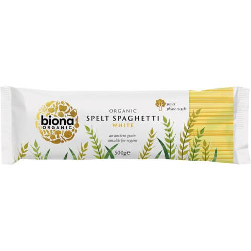 Biona Spelt White Spaghetti Organic 500g