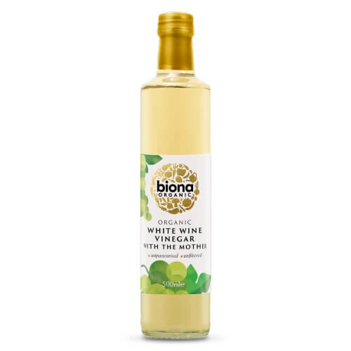 Biona White Wine Vinegar with the mother Organic 500ml