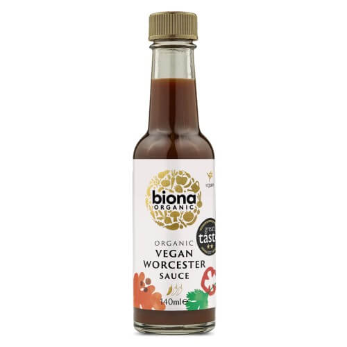 Biona Vegan Worcester Sauce Organic 140ml
